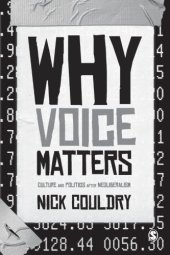 book Why Voice Matters: Culture and Politics After Neoliberalism