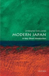 book Modern Japan: A Very Short Introduction