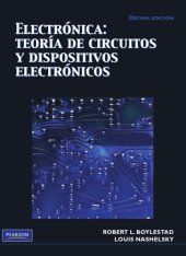 book Electrónica: Teoría de Circuitos y Dispositivos Electrónicos