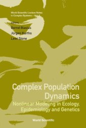 book Complex Population Dynamics: Nonlinear Modeling in Ecology, Epidemiology and Genetics