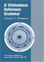 book A Vietnamese Reference Grammar [incomplete]