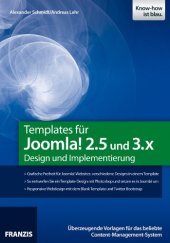 book Templates für Joomla! 2.5 und 3.X - Design und Implementierung