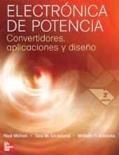 book Electrónica de Potencia: Convertidores, Aplicaciones y Diseño