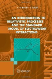 book An introduction to relativistic processes and the standard model of electroweak interactions