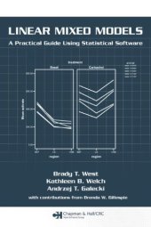 book Linear Mixed Models: A Practical Guide Using Statistical Software