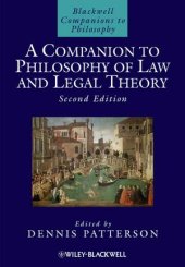 book A Companion to Philosophy of Law and Legal Theory