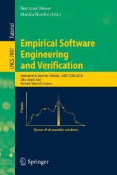 book Empirical Software Engineering and Verification: International Summer Schools, LASER 2008-2010, Elba Island, Italy, Revised Tutorial Lectures