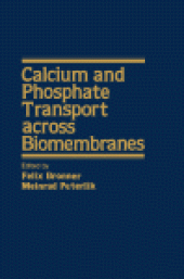 book Calcium and Phosphate Transport Across Biomembranes