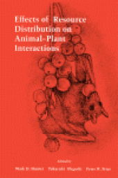 book Effects of Resource Distribution on Animal–Plant Interactions