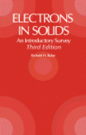 book Electrons in Solids