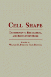 book Cell Shape. Determinants, Regulation, And Regulatory Role