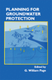 book Planning for Groundwater Protection
