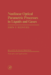 book Nonlinear Optical Parametric Processes in Liquids and Gases