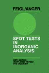 book Spot Tests in Inorganic Analysis