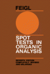 book Spot Tests in Organic Analysis