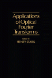 book Application of Optical Fourier Transforms