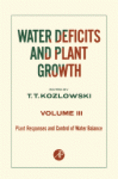 book Plant Responses and Control of Water Balance