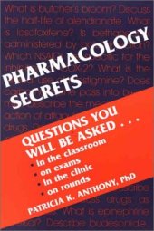 book Secrets Series: Pharmacology 