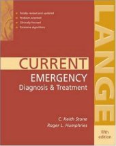 book Lange Current Series: Current Emergency Diagnosis & Treatment