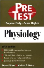 book Physiology: PreTest Self-Assessment and Review