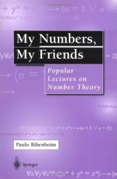 book My Numbers, My Friends: Popular Lectures on Number Theory