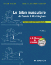 book Le bilan musculaire de Daniels et Worthingham