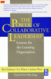 book The Power of Collaborative Leadership. Lessons for the Learning Organization