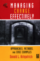 book Managing Change Effectively. Approaches, Methods, and Case Examples