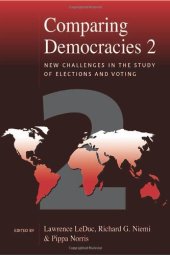 book Comparing Democracies 2: New Challenges in the Study of Elections and Voting