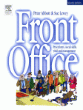 book Front Office. Procedures, social skills, yield and management