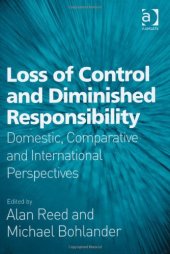 book Loss of Control and Diminished Responsibility