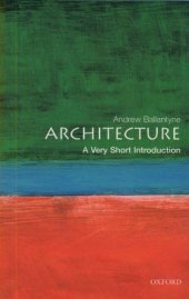 book Architecture: A Very Short Introduction