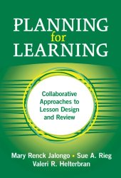 book Planning for Learning: Collaborative Approaches to Lesson Design and Review