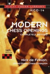 book Modern Chess Openings, 14th Edition