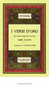 book I versi d'oro