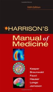 book Harrison's Manual of Medicine: 16th Edition