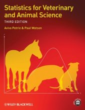 book Statistics for Veterinary and Animal Science