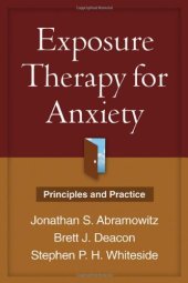 book Exposure Therapy for Anxiety: Principles and Practice