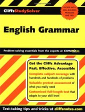 book CliffsStudySolver English Grammar