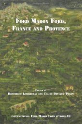 book Ford Madox Ford, France and Provence