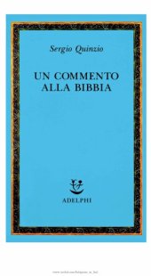 book Un commento alla Bibbia