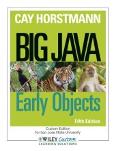 book Big Java: Early Objects