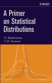 book A Primer on Statistical Distributions