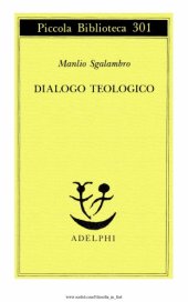 book Dialogo teologico