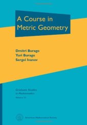 book A Course in Metric Geometry