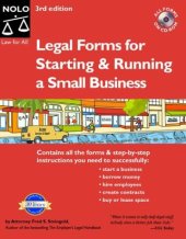 book Legal Forms for Starting & Running a Small Business