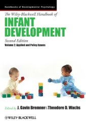 book The Wiley-Blackwell Handbook of Infant Development, Applied and Policy Issues