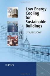 book Low Energy Cooling for Sustainable Buildings