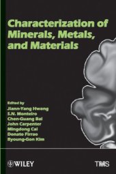 book Characterization of Minerals, Metals and Materials
