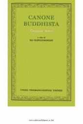 book Canone Buddhista. Discorsi Brevi